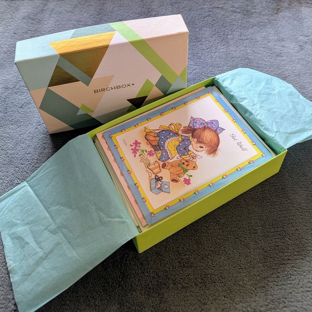 Box of 28 Assorted Greeting Cards & Envelopes